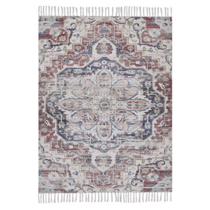 Image of Beliani Rug Kelkit Multicolour 140 X 200 Cm