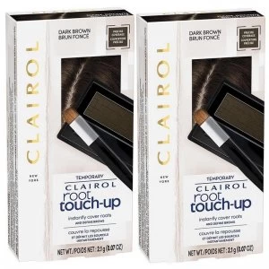 Image of Clairol Root Touch Up Concealing Powder Duo in Dark Brown
