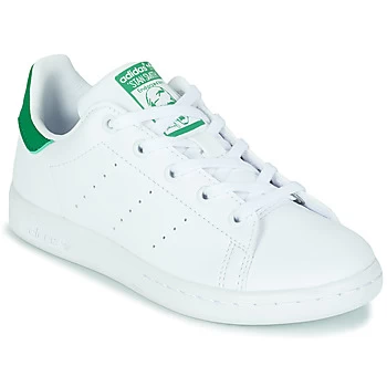 Image of adidas STAN SMITH C SUSTAINABLE boys's Childrens Shoes Trainers in White