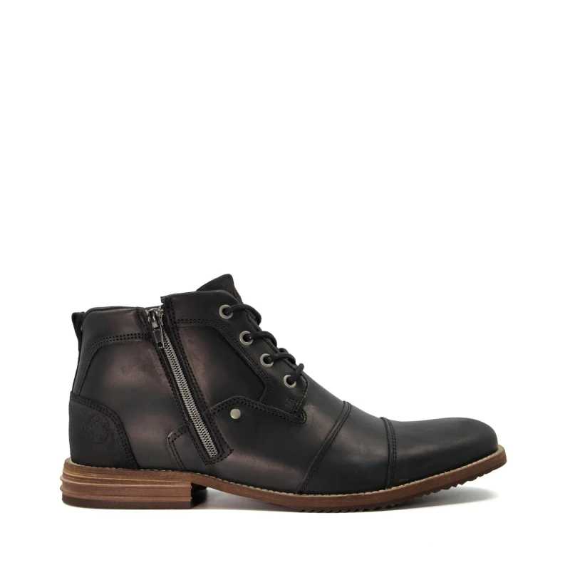 Image of Dune London Captain Boot Black 484 male 6 (40)