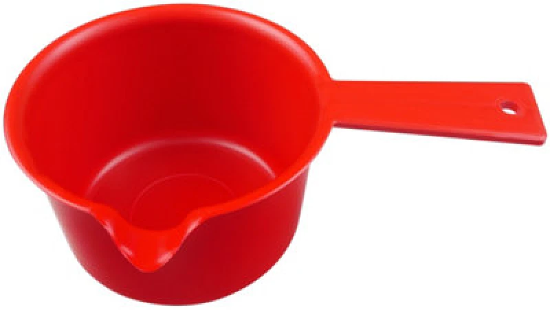 Image of Good2Heat Red 'Microwave Cookware' Plastic Saucepan with Pouring Lip - 600ml Red