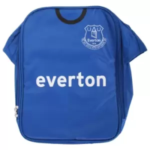 Image of Everton FC Childrens Boys Official Insulated Football Shirt Lunch Bag/Cooler (One Size) (Blue)