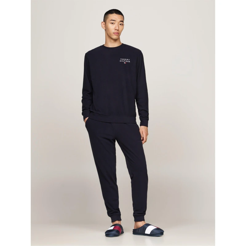 Image of Tommy Hilfiger Nylon Flag Slippers Desert Sky 9/10 UK