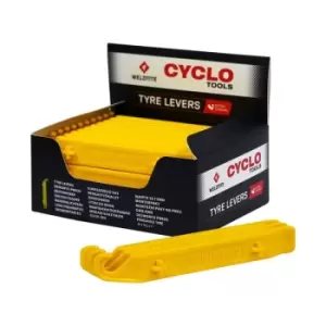Image of Weldtite Cyclo Nylon Tyre Levers x30 Yellow