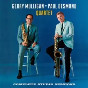 Image of Complete Studio Sessions by Gerry Mulligan & Paul Desmond Quartet CD Album