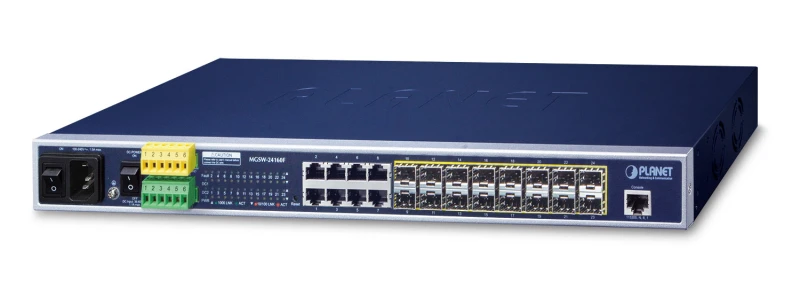 Image of PLANET MGSW-24160F network switch Managed L2+ Gigabit Ethernet (10/100