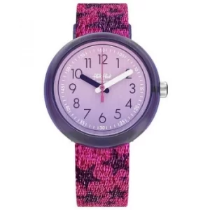 Image of Childrens Flik Flak Glitter Stars Watch Z