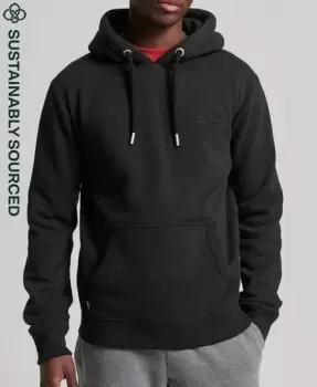 Image of Superdry Organic Cotton Vintage Logo Embroidered Hoodie