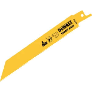 Image of DEWALT DT2345 Bi Metal General Purpose Reciprocating Saw Blades 152mm Pack of 5