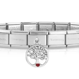 Image of Nomination Classic Silver Tree of Life Charm Bracelet