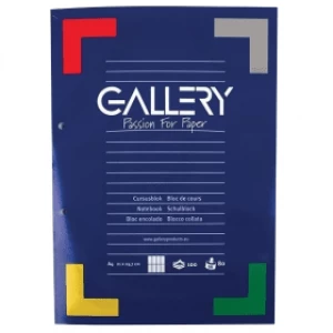 Image of Gallery A4 Checkered Notebook