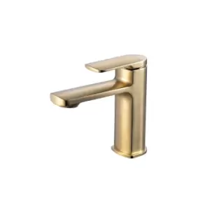 Image of Gold Mono Basin Mixer Tap - Meko