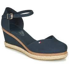 Image of Tommy Hilfiger Wedges blue BASIC CLOSED TOE MID WEDGE 6.5