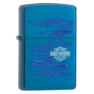 Image of Zippo Harley Davidson Flame Windproof Lighter