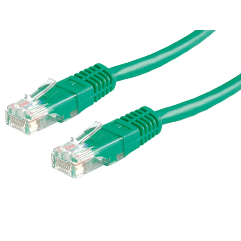 Image of ROLINE UTP Patch Cord Cat.5e. green 0.5m