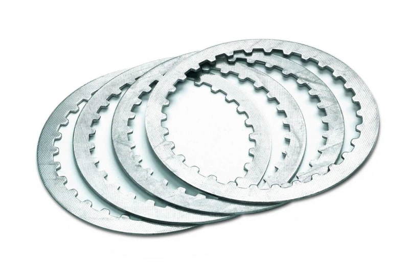 Image of MES331-4 - TRW Steel Clutch Drive Plate Kit For Honda ANF 125 2007-2011 Silver MES331-4
