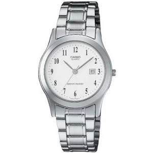 Image of Casio Ladies Stainless Steel Watch - LTP-1141A-7B