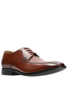 Image of Clarks Gilman Mode Shoes - Dark Tan