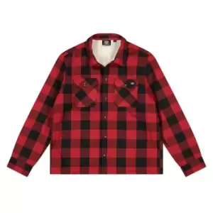 Image of Dickies Lined Sacramento Shirt, Red