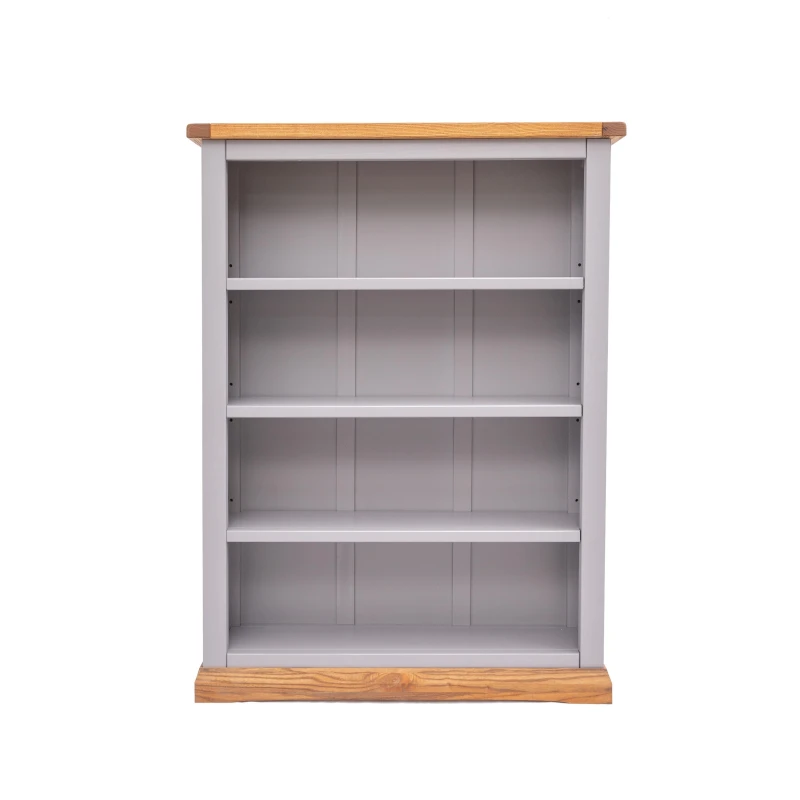 Image of Cabinet Bits Biccari Grey Bookcase 120X90X25Cm