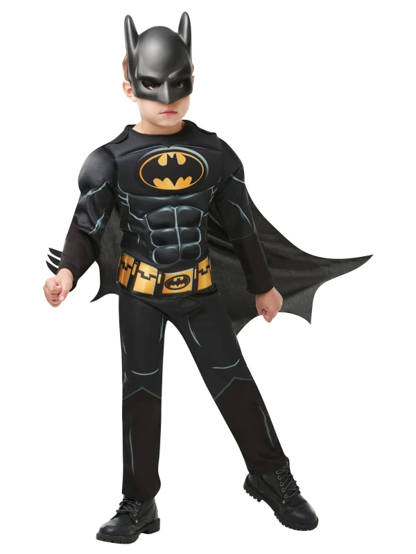 Image of Batman costume boys Black size 128