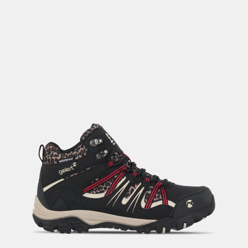 Image of Gelert Horizon Waterproof Walking Boot Womens Black Leopard female 4 (37)