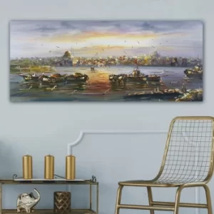 Image of YTY7621_50120 Multicolor Decorative Canvas Painting