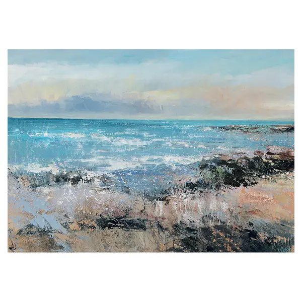 Image of The Art Group Joanne Last (Orange Glow) Pre Framed / 85x120cm