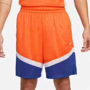 Image of Nike Dri-FIT Icon Mens 8 Basketball Shorts - Orange