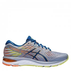 Image of Asics Gel Cumulus 21 Mens Running Shoes - Grey/Blue