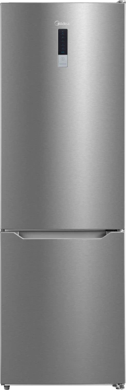 Image of Midea MDRB424FGD02O 188cm 60/40 No Frost Fridge Freezer - Silver - D Rated