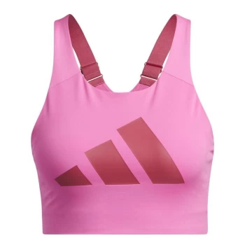 Image of adidas Ultra 3 Bar Bra - Pink