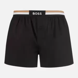 Image of BOSS Bodywear Mens 2-Pack Boxer Shorts - Black - M