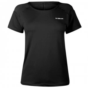 Image of LA Gear Fitted T Shirt Ladies - Black