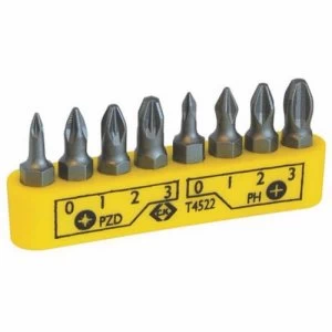 Image of C.K Tools PH/PZD Screw Head Chrome Vanadium Steel Driver Set