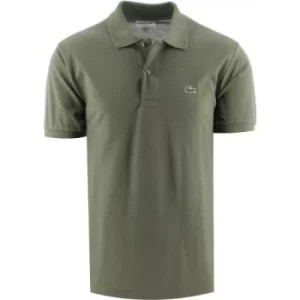 Image of Lacoste Tank Green Classic Fit Short Sleeve L1212 Polo Shirt