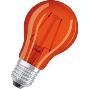 Image of OSRAM 4058075433960 LED (monochrome) EEC G (A - G) E-27 Pear shape 2.5 W = 15 W Orange (Ø x L) 60 mm x 105mm