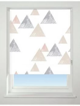 Image of Textured Triangle Blackout Roller Blind