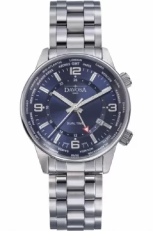 Image of Mens Davosa Vireo Dual Time Watch 16348045