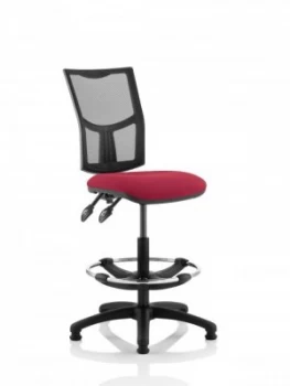 Image of Eclipse Plus II Mesh Chair Wine Hi Rise Kit KC0265