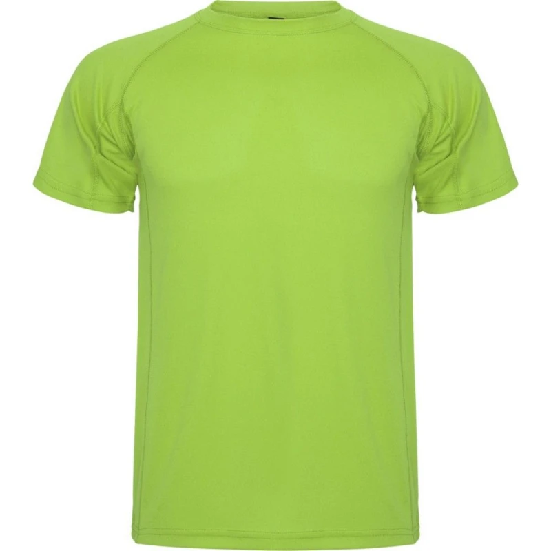 Image of ROLY ROLY Men Montecarlo Short-Sleeved Sports T-Shirt in Lime Size: Small Lime S Male 5063527538734