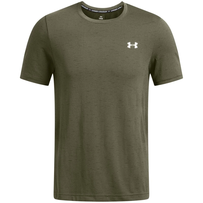 Image of Under Armour Vanish Seamless T-Shirt Mens Marine OD Green male S