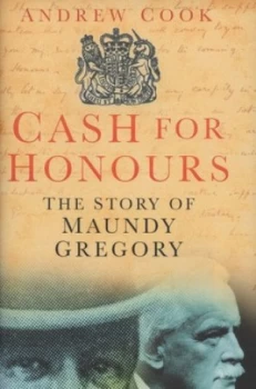 Image of Cash for Honours by Andrew Cook Hardback