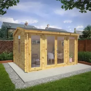 Image of Mercia 4m x 3m 28mm Wall Home Office Director Cabin