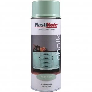 Image of Plasti-Kote Chalk Finish Spray Pastel Green 400ml