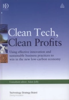 Image of Clean Tech Clean Profits by Adam Jolly Hardback