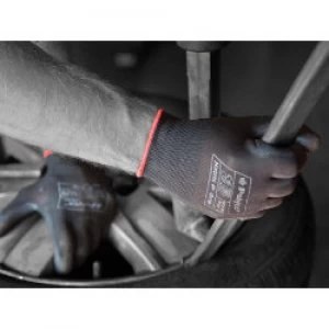 Image of Polyco Gloves Polyurethane Size 8 Black