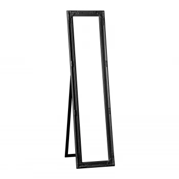 Image of Premier Housewares Vintage Standing Mirror - Black