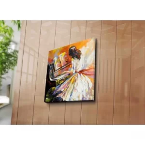 Image of 4545C-46 Multicolor Decorative Canvas Painting