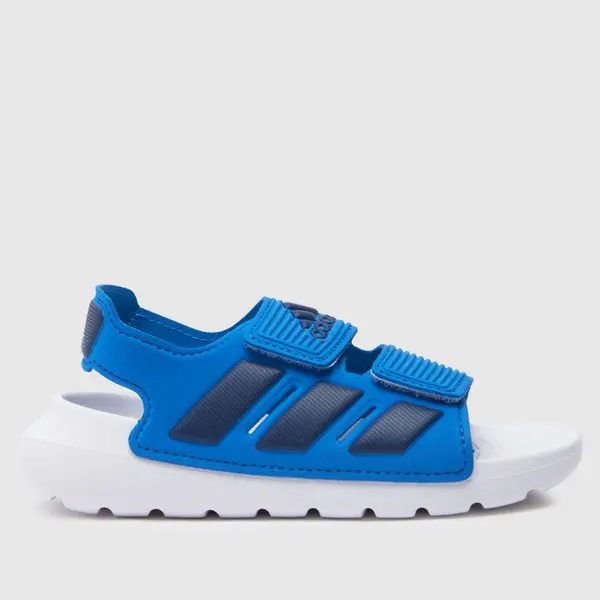 Image of adidas blue altaswim 2.0 Boys Junior sandals Blue UK 1 (EU 33)